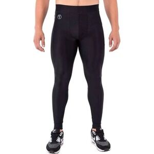 KAPOW Midnight Black Meggings For Men Pockets